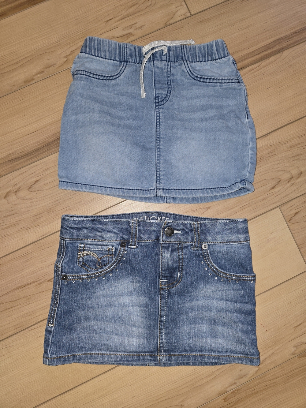 Cherokee Light Blue Denim Skirts - Pack of 2